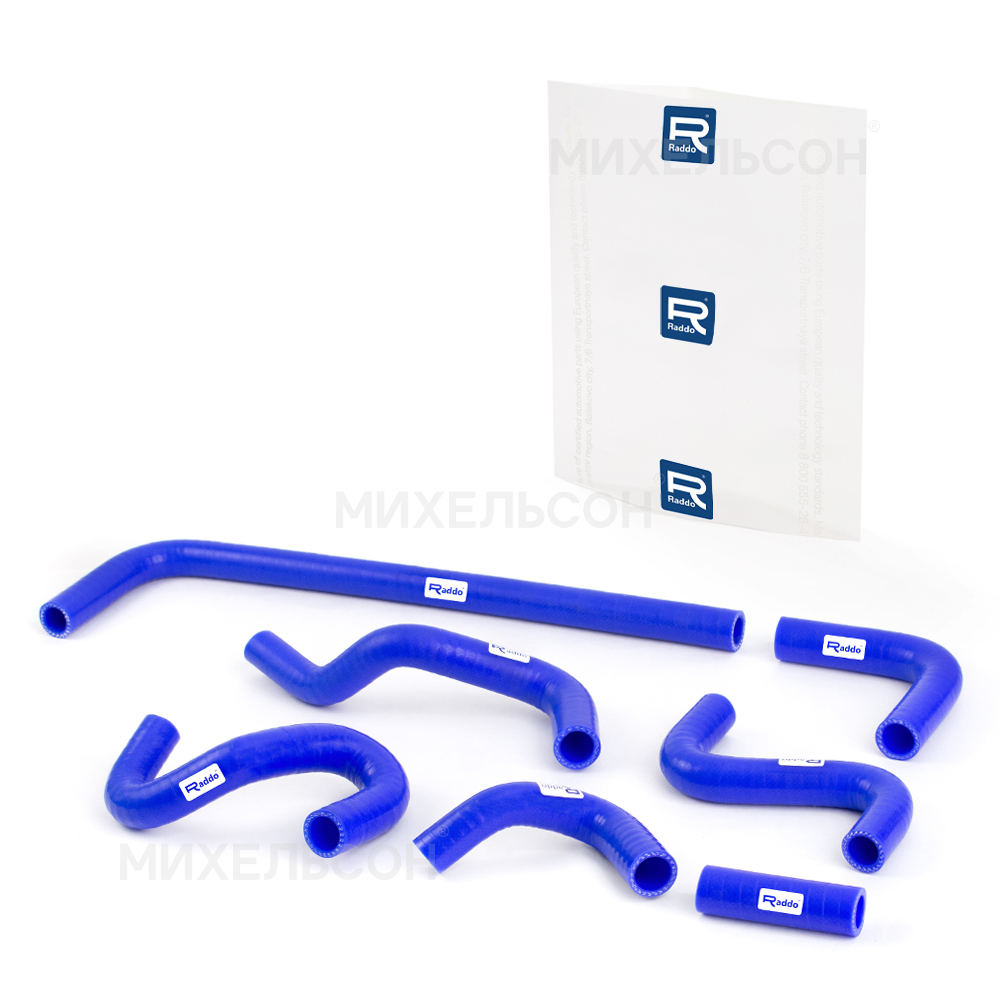 Патрубки для а/м ГАЗель Next УМЗ-А274 Evotech печки 7шт с 2021