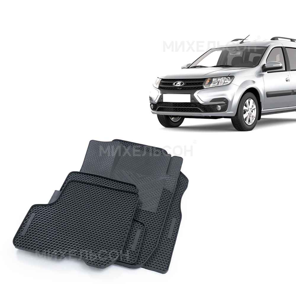Коврики салона EVAcell для а/м LADA Largus (5 мест), с бортами